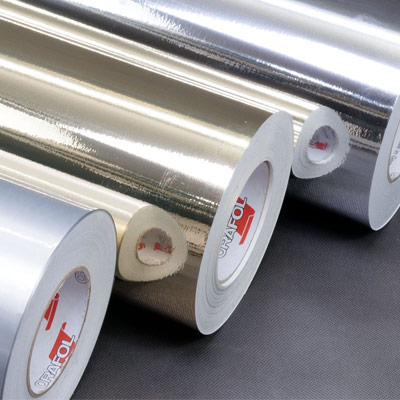 Metallisierte Folien (gold, silber)